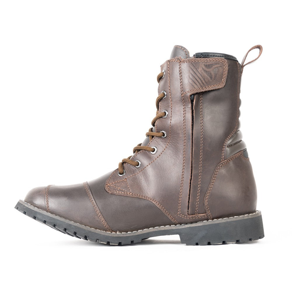 R-TECH - Botas Piel Moteq WP Man Marrón - SECURTEX MOTOR S.L (t/a MaximoMoto)