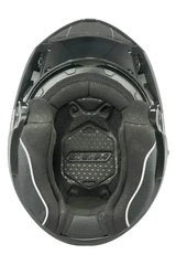 CGM 569G C-MAX CITY Moto Modulare Nero Fucsia Fluo Opaco 