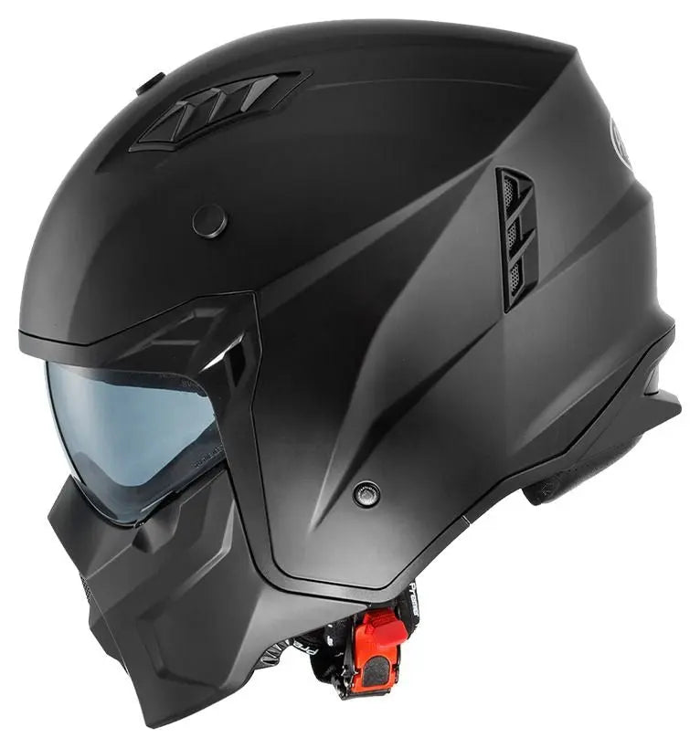 PREMIER 25 SUBVERTER U9BM CONVERTIBILI CASCHI MOTO NERO OPACO 