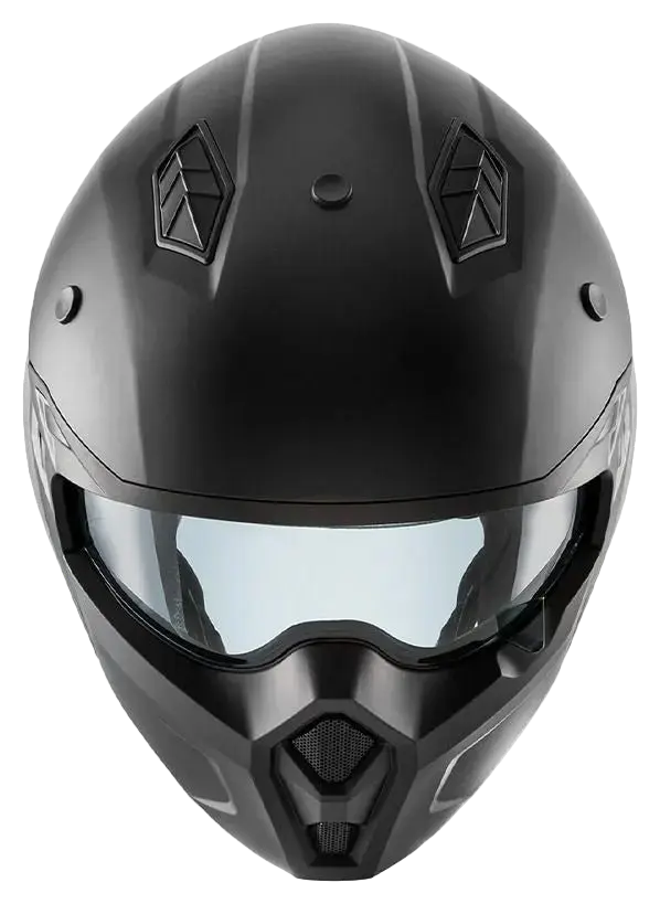 PREMIER 25 SUBVERTER U9BM CONVERTIBILI CASCHI MOTO NERO OPACO 