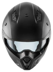 PREMIER 25 SUBVERTER U9BM CONVERTIBILI CASCHI MOTO NERO OPACO 