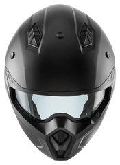 PREMIER 25 SUBVERTER U9BM CONVERTIBILI CASCHI MOTO NERO OPACO 