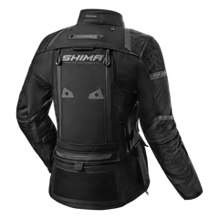 SHIMA TRACKER LADY DE MOTO CHAQUETA NEGRO 