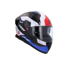 SHIRO KATANA MOTO CASCHI INTEGRALI NERO BIANCO BLU