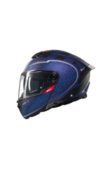 MT Atom 2 SV Destiny C7 Moto Modulare Caschi Nero viola opaco 