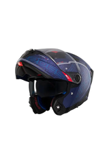 MT Atom 2 SV Destiny C7 Moto Modulare Caschi Nero viola opaco 