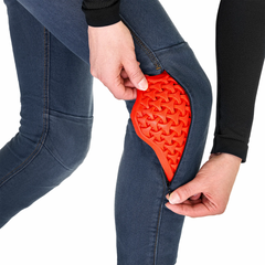 SHIMA RIDGE URBANO DE MOTOCICLISMO TURISMO PANTALONE MUJER AZUL 