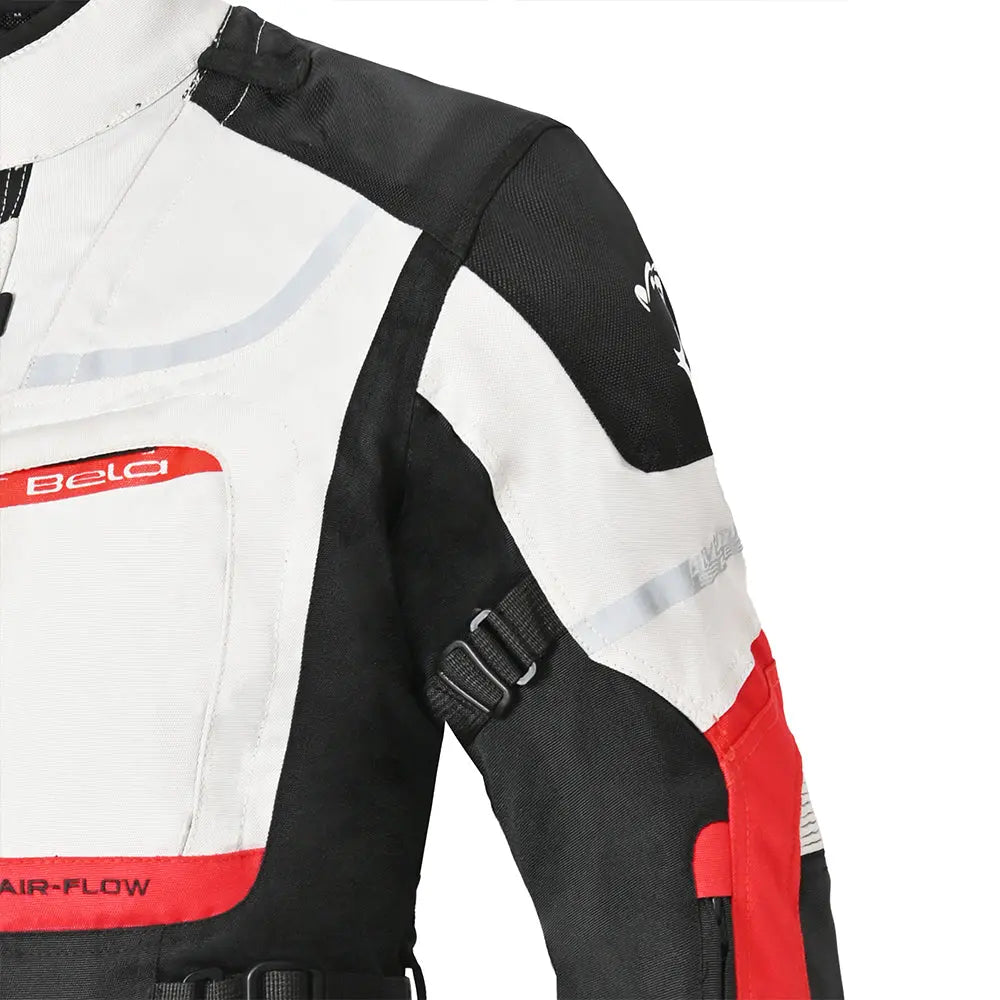 Bela Transformer Giacca Touring Grigio / Nero / Rosso under arm