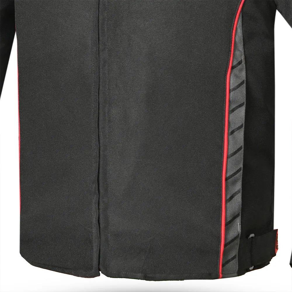 R-Tech Knight Rider Short Tre strati - Nero Rosso back lower view