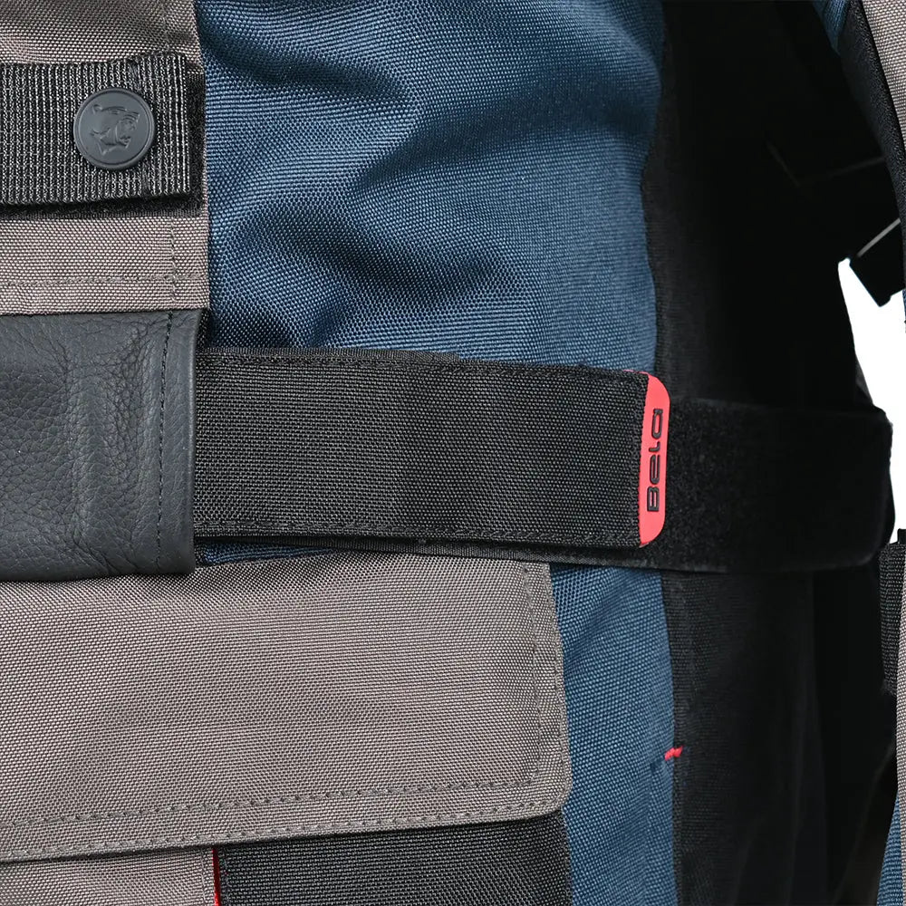 BELA CROSSROAD EXTREME WP GIACCA UOMO MOTO NAVY MARRONE 