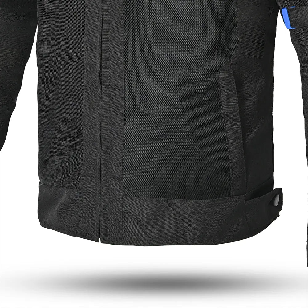 SHUA - GIACCA IN TESSUTO GRAVITY LITE NERO/BLU/GRIGIO Estivo traforato Uomo 