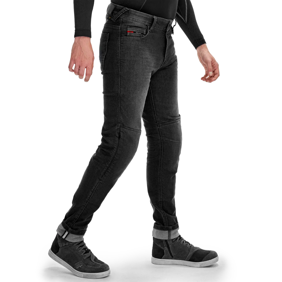 SHIMA RIDGE URBANO DE MOTOCICLISMO TURISMO PANTALONE HOMBRE NEGRO 