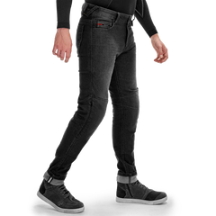 SHIMA RIDGE URBANO DE MOTOCICLISMO TURISMO PANTALONE HOMBRE NEGRO 