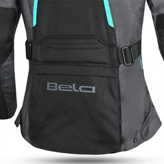 BELA HURRICANE GIACCA DONNA NERO TURCHESE 3 IN 1 