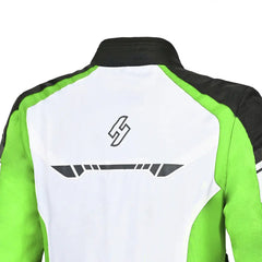 Shua Immortal Jacket impermeabile Verde back shoulder