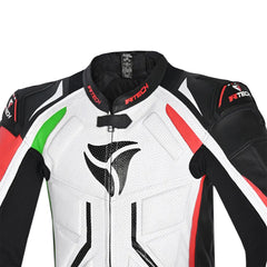 RTech Defender GP tute de moto Nero/ Blanco/ Rosso / verde 