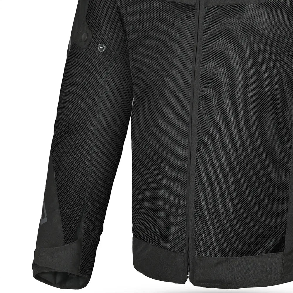 Bela Mesh Pro Estivo traforato  Uomo Nero in tessuto per moto arms