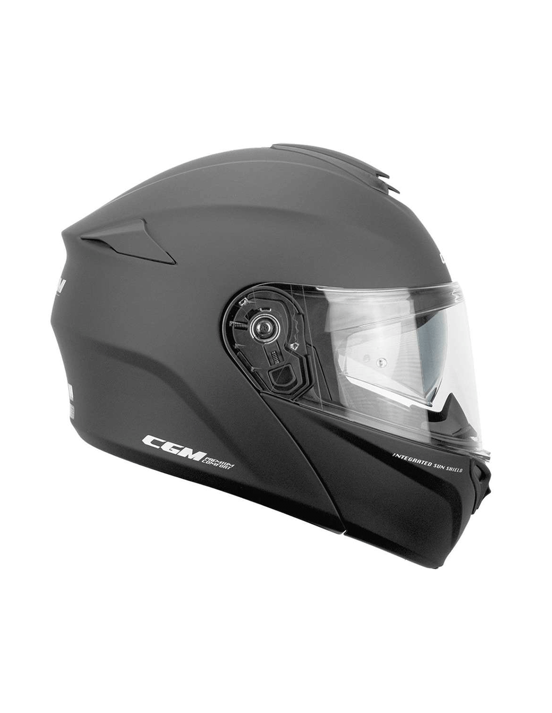 Casco Modulare CGM 508I BERLINO doppia omologazione P/J  Nero By CGM ITALIA