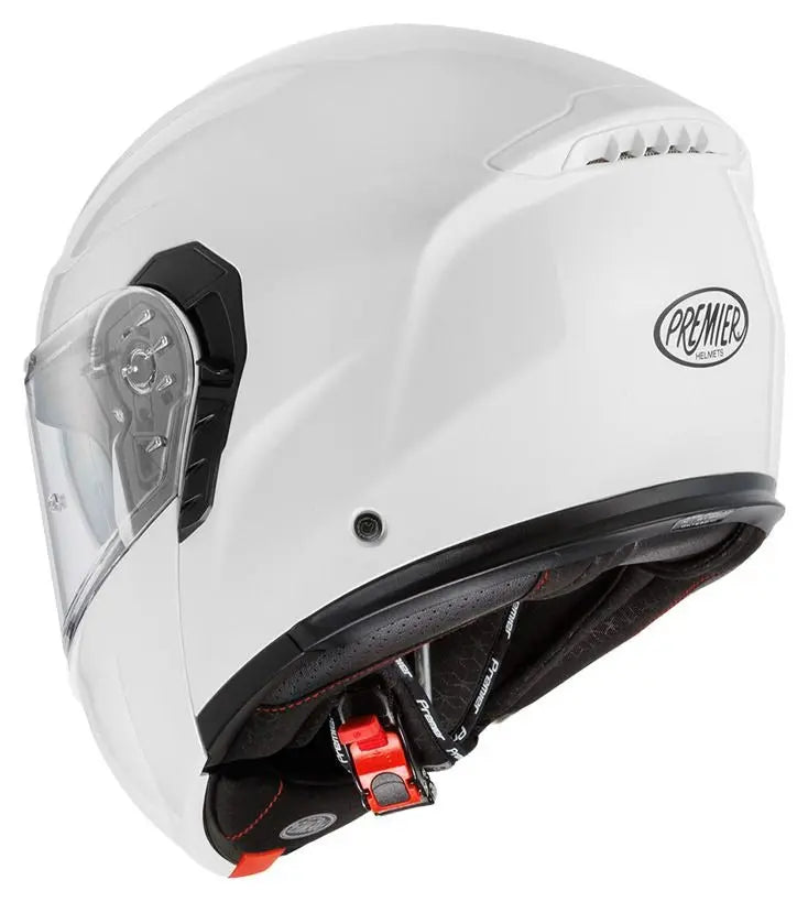 PREMIER Genius Evo U8 Caschi Modulari Da Moto Bianco 