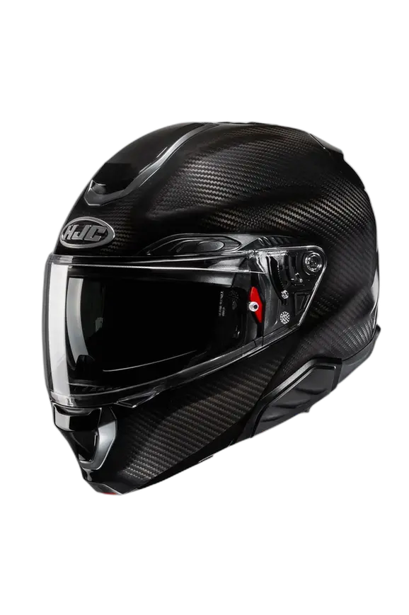 HJC RPHA 91 Carbon UNI Moto Modulare Caschi Nero 