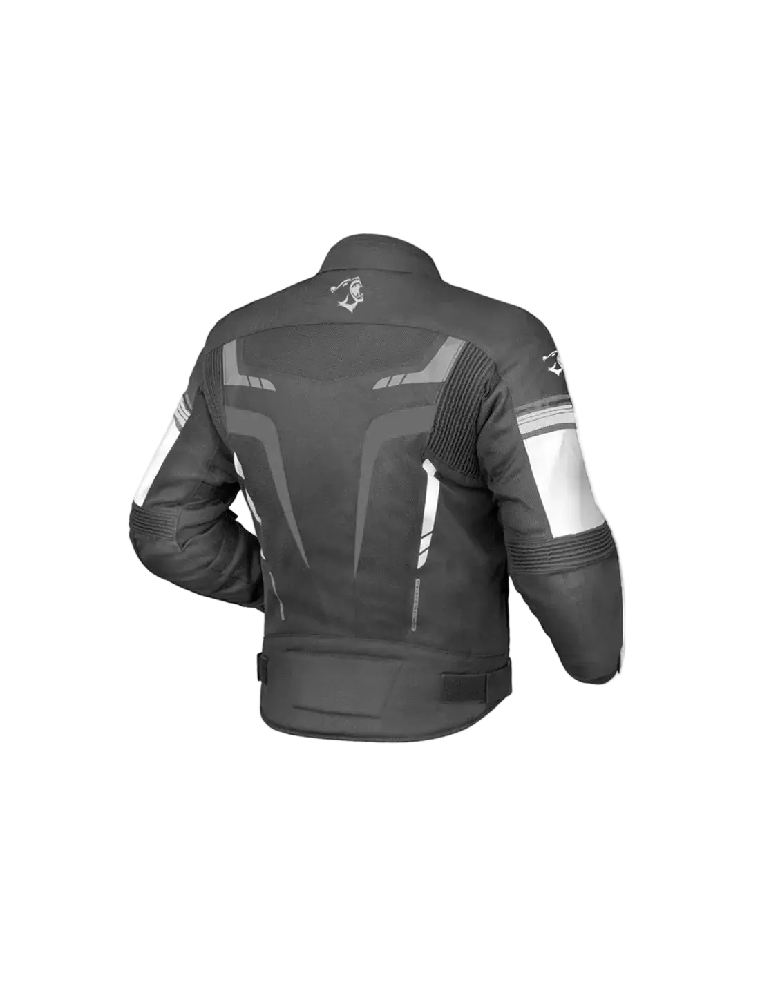 BELA - Giacca moto Sprinter strati Uomo Nero/Blanco/Grigio 