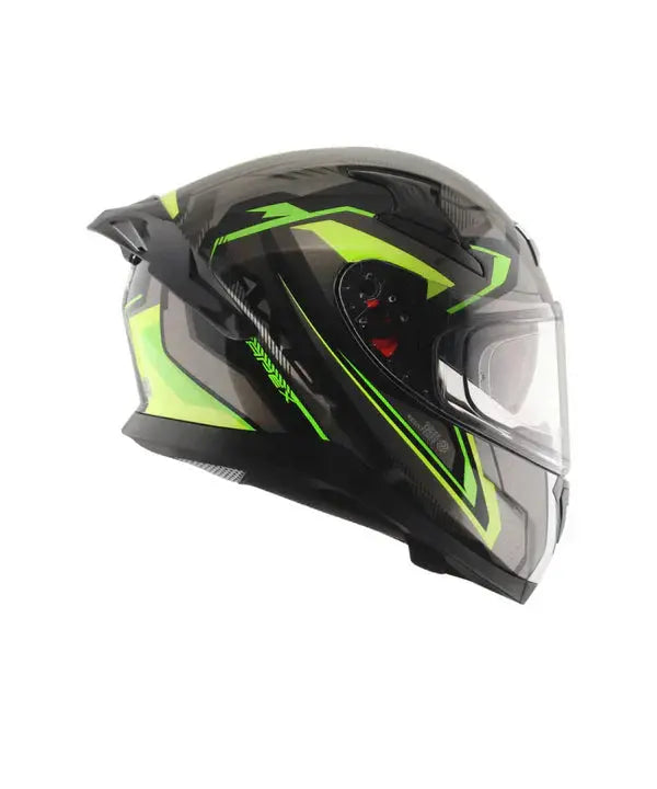 AXOR Helmets APEX ROADTRIP CASCHI INTEGRALE NERO OPACO GIALLO FLUO 