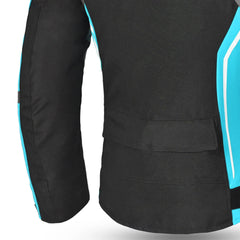 Bela Elanur Lady Giacca donna - Nero/Turchese back view of arm