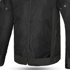 Bela MESH PRO GIACCA MOTO IN TESSUTO TRAFORATO ESTIVA UOMO NERO 