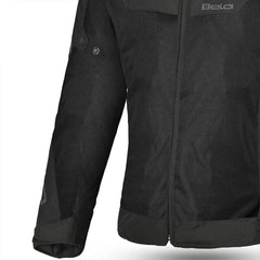 BELA MESH PRO GIACCA DONNA MOTO IN TESSUTO TRAFORATO ESTIVA NERO 