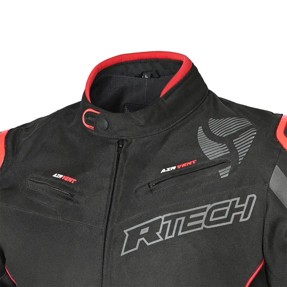 R-Tech Knight Rider Short Tre strati - Nero Rosso chest