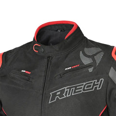 R-Tech Knight Rider Short Tre strati - Nero Rosso chest