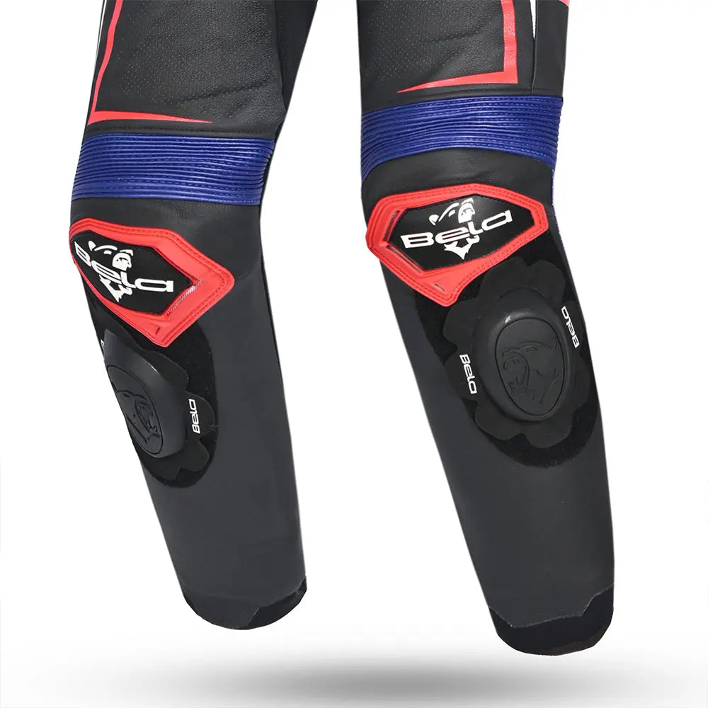 Bela Beast Nera / Bianca / Blu / Rossa Tuta intera (1 pezzo) knees