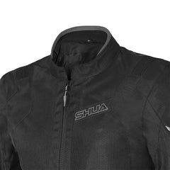 SHUA - GIACCA IN TESSUTO GRAVITY LITE NERO/GRIGIO Estivo traforato Uomo 