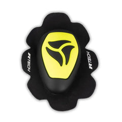 R-TECH - Protección Rodilla Knee Slider Negro/Amarillo Fluor - TU / NEGRO/ AMARILLO FLÚOR