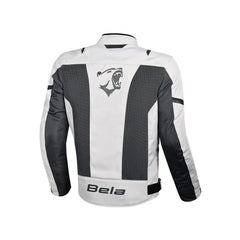 BELA MESH PRO GIACCA UOMO MOTO IN TESSUTO TRAFORATO ESTIVA GHIACCIO GRIGIO 