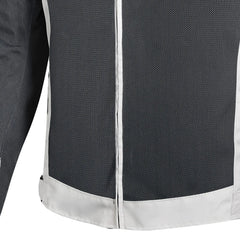 BELA MESH PRO GIACCA UOMO MOTO IN TESSUTO TRAFORATO ESTIVA GHIACCIO GRIGIO 