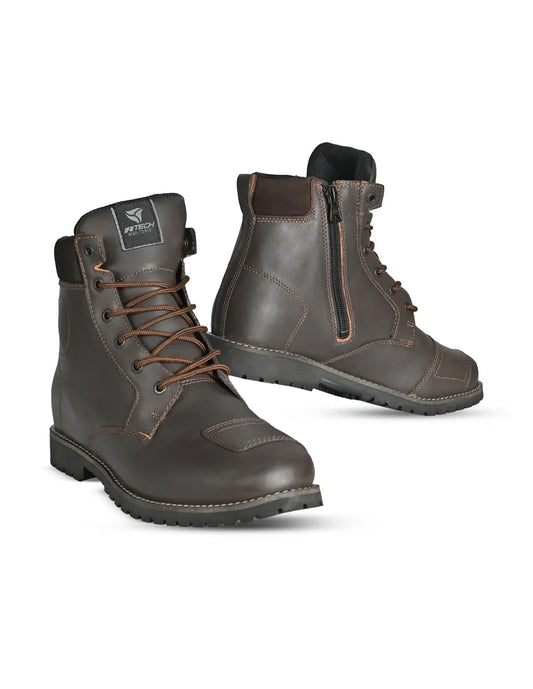 R-Tech - Stivali In Pelle Heritage Wp Marrone - Yamoto.it