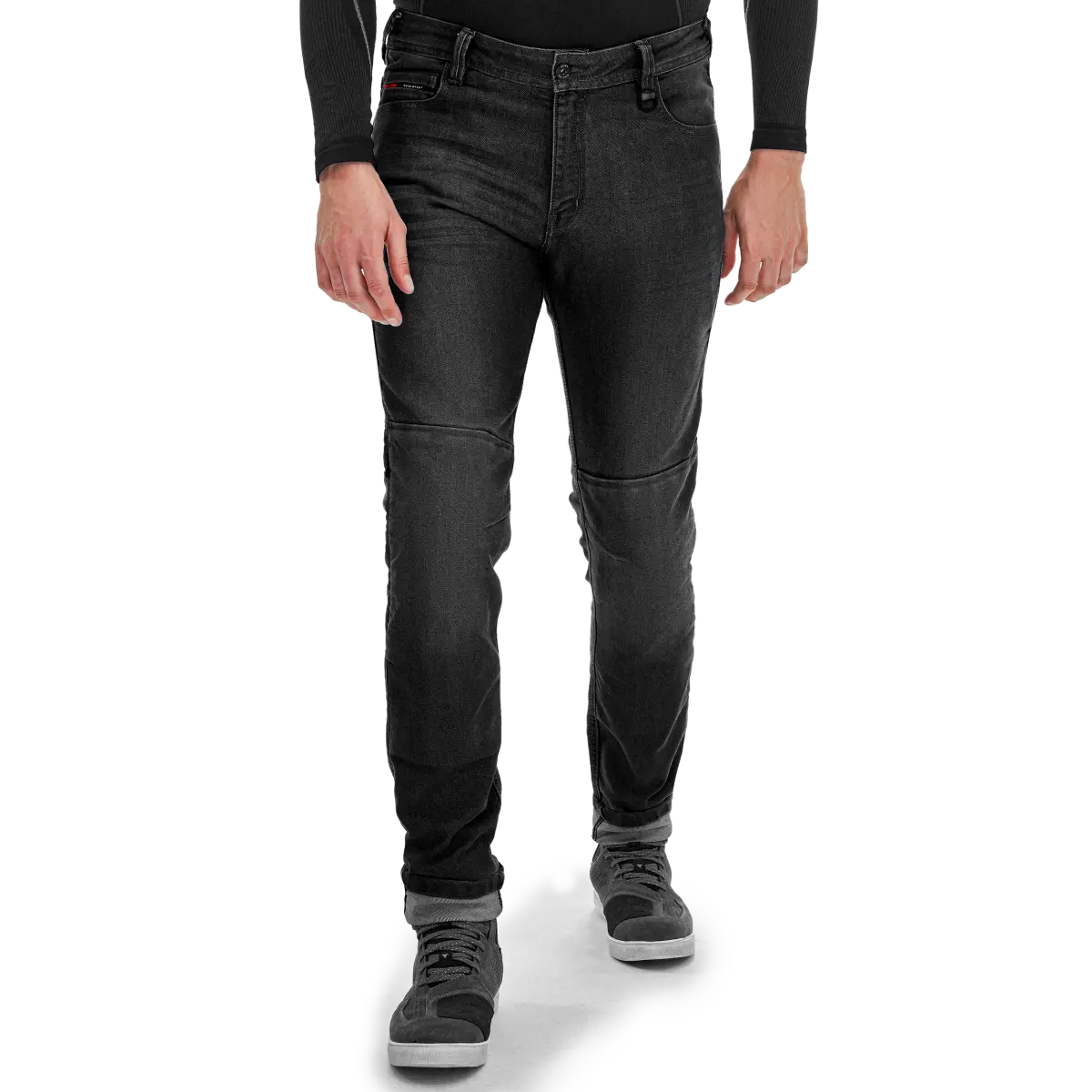 SHIMA RIDGE URBANO DE MOTOCICLISMO TURISMO PANTALONE HOMBRE NEGRO 