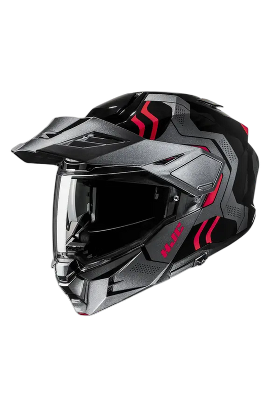 HJC I80 Velly MC1 Moto Modulare Avventura Caschi Rosso 