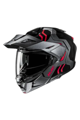 HJC I80 Velly MC1 Moto Modulare Avventura Caschi Rosso 