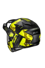 HJC I80 Roki MC3HSF Moto Avventura Modulare Caschi Giallo 