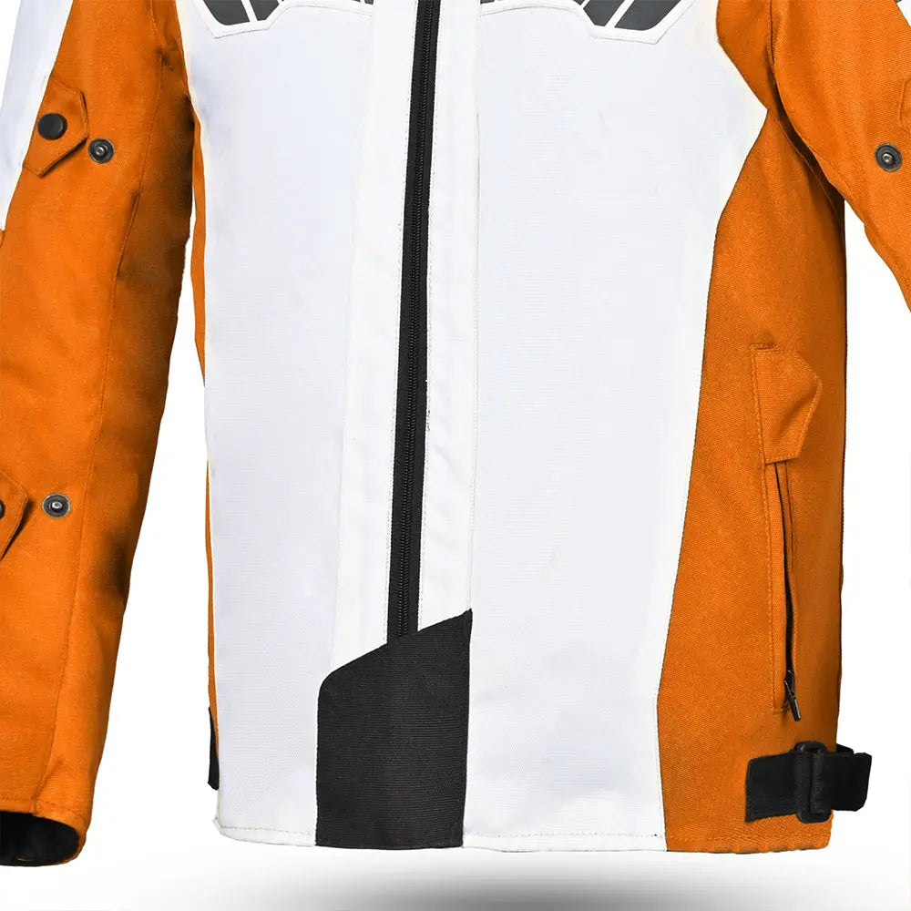 Shua Immortal Jacket impermeabile Arancione zip