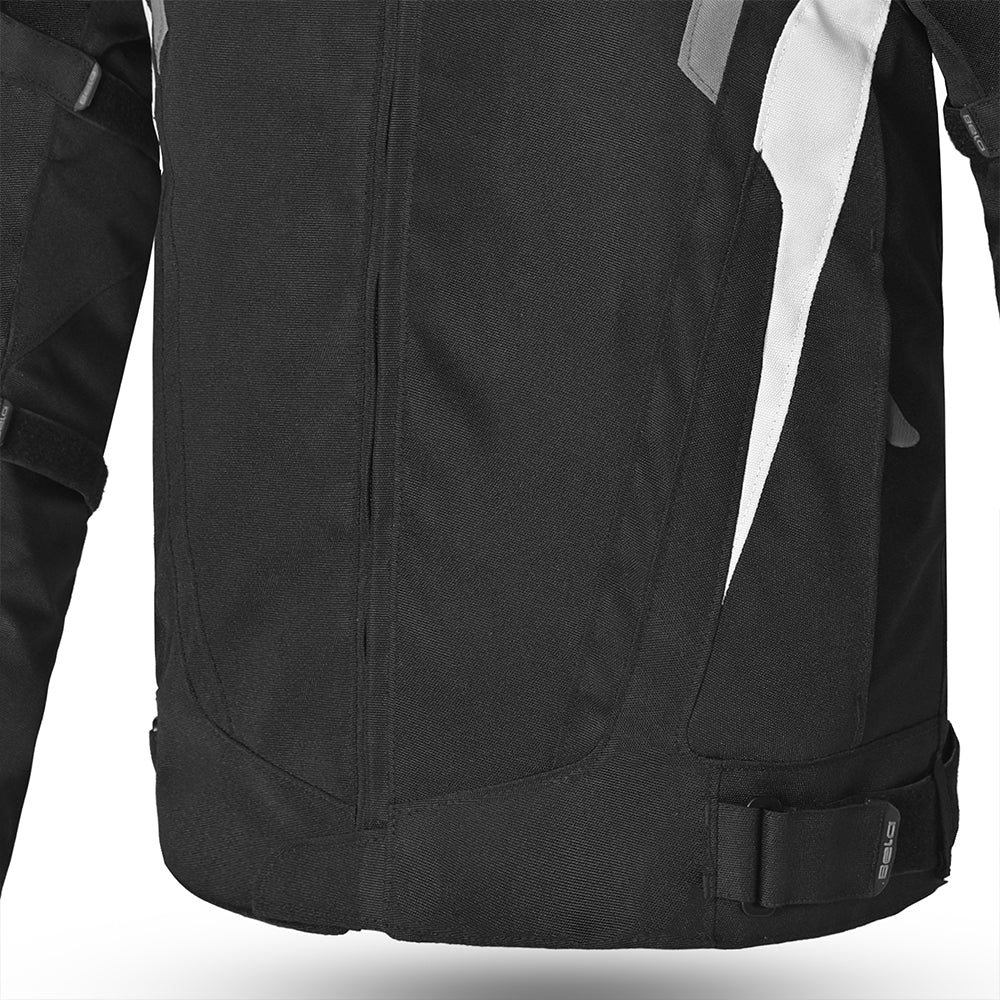 BELA HIGHLAND GIACCA MOTO UOMO NERA ICE GRIGIA 