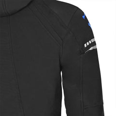 Bela Breeze Giacca softshell per uomo  - Nero/Blu left chest area