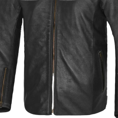 Giacca pelle BELA Stark 4 stagioni Nero/Gris 