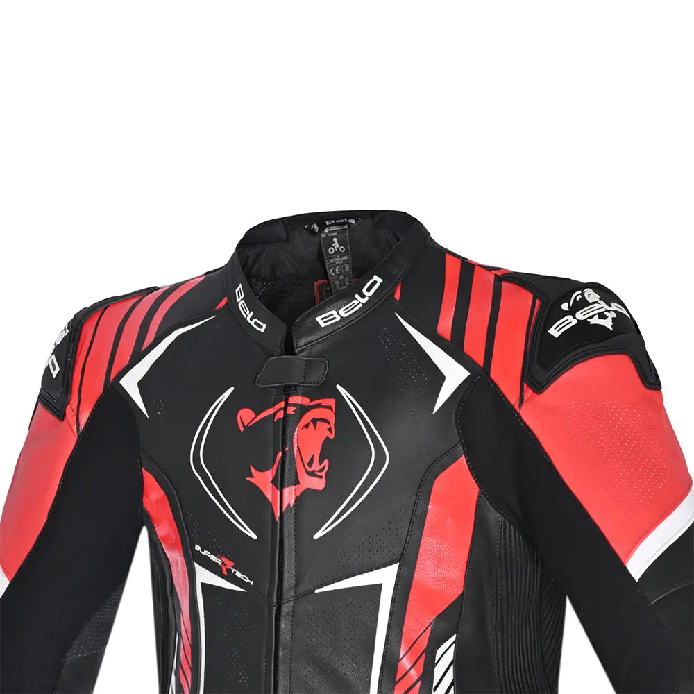 Bela Aragone Tuta da moto Nera/Rossa intera (1 PZ) 