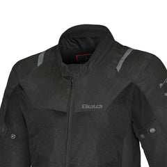 Bela Mesh Pro Estivo traforato  Uomo Nero in tessuto per moto chest