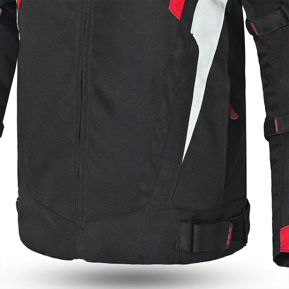 Bela HighLand Nero/Rosso Giacca Uomo zip