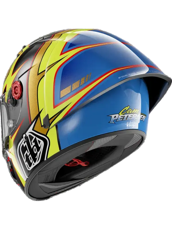 SHARK RACE-R PRO GP 06 REPLICA CAM PETERSEN Antracite / Giallo / Blu 