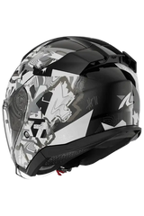 SHARK SKWAL PRANZ URBAN TOURING CASCHI JET BIANCO NERO 